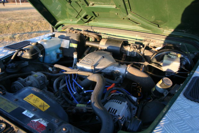 1994 Coniston Green Land Rover Defender Convertible