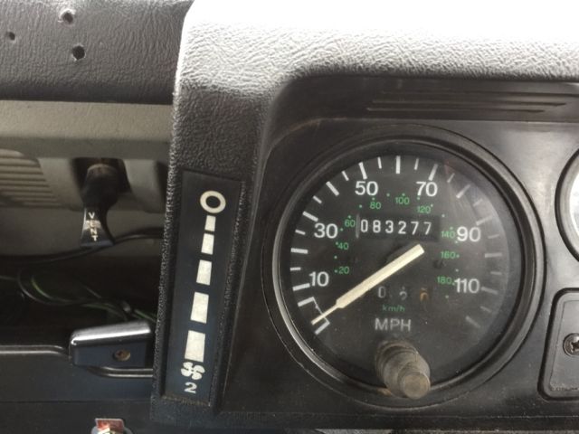 1980 White Land Rover Defender Pickup