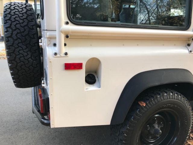 1993 Gray Land Rover Defender