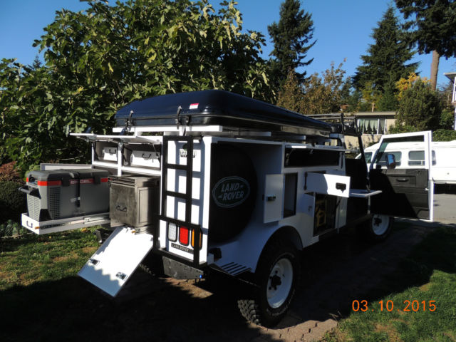 1988 White Land Rover Defender Cab & Chassis