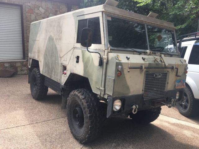1972 Camo Land Rover FC 101 Radio Body