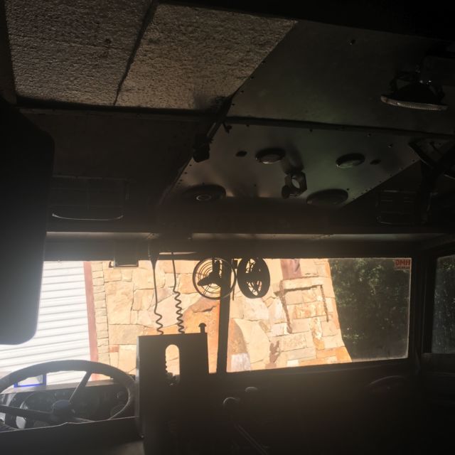 1972 Camo Land Rover FC 101 Radio Body