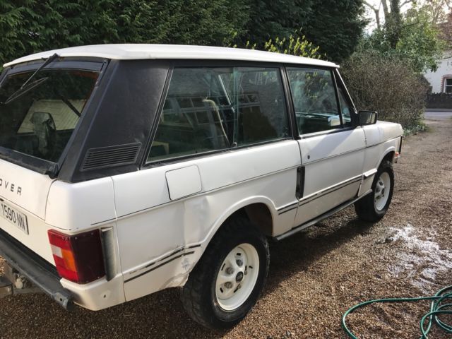 1992 White Land Rover Range Rover 2 Door