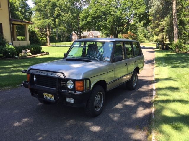 1989 Silver Land Rover Range Rover
