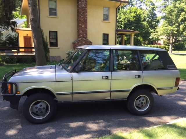 1989 Silver Land Rover Range Rover