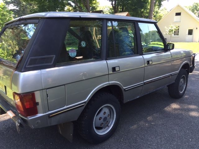1989 Silver Land Rover Range Rover