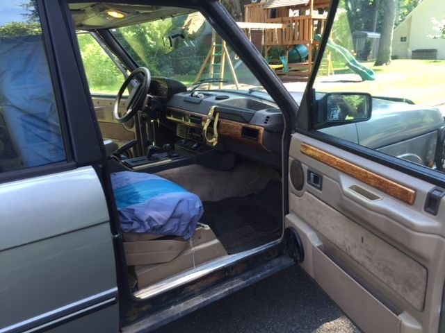 1989 Silver Land Rover Range Rover