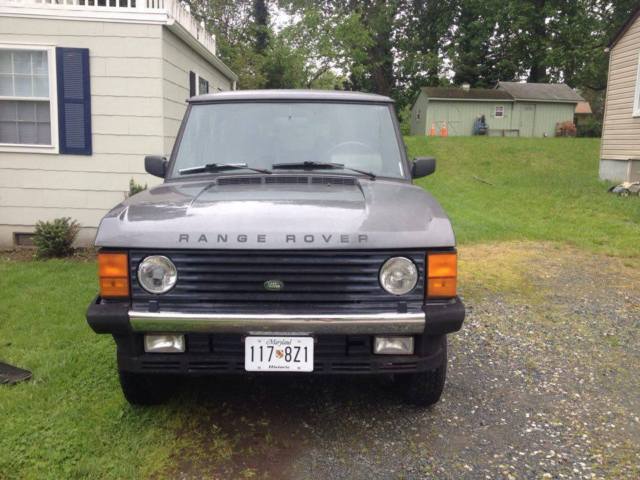 1990 Gray Land Rover Range Rover SUV
