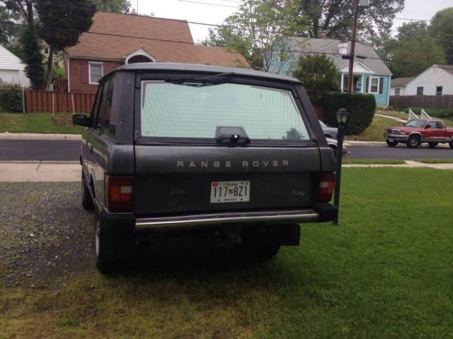 1990 Gray Land Rover Range Rover SUV