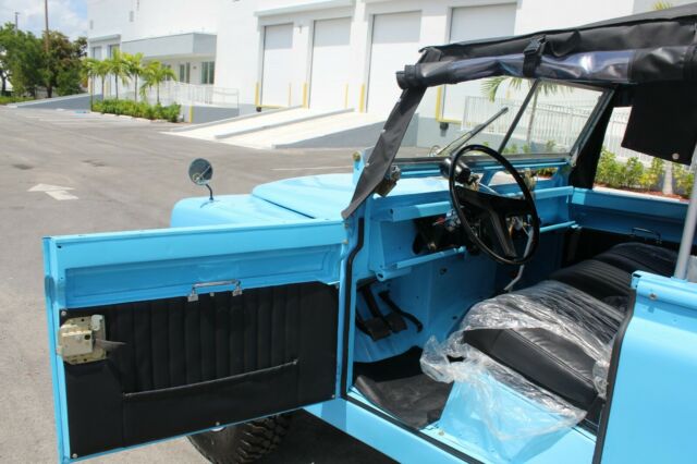 1966 Blue Land Rover series II