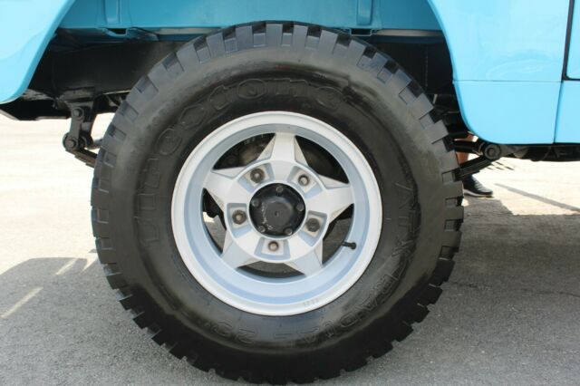 1966 Blue Land Rover series II