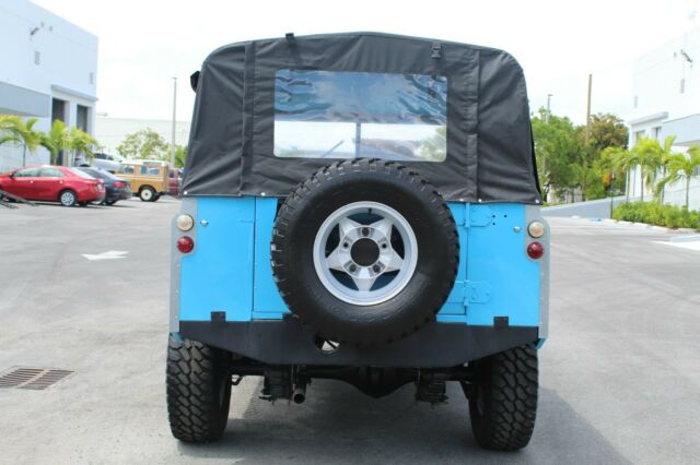 1966 Blue Land Rover series II