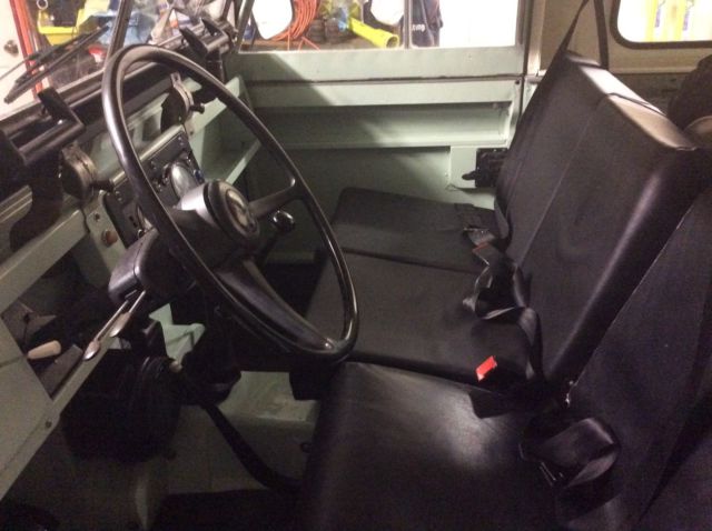 1965 green Land Rover series 2a