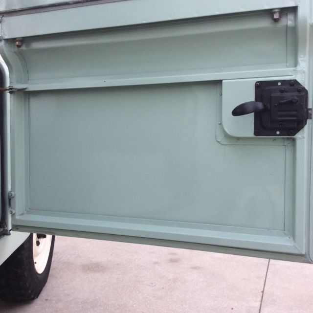 1965 green Land Rover series 2a