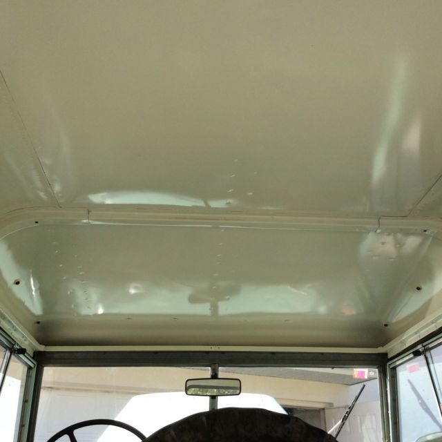 1965 green Land Rover series 2a