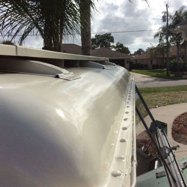 1965 green Land Rover series 2a