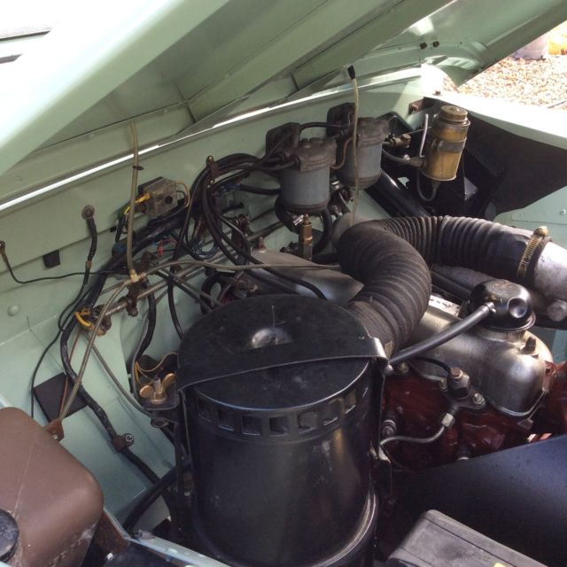 1965 green Land Rover series 2a