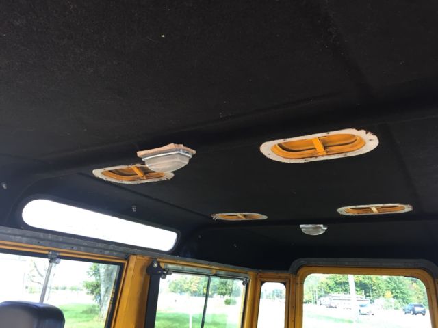 1964 Yellow Land Rover Defender Wagon