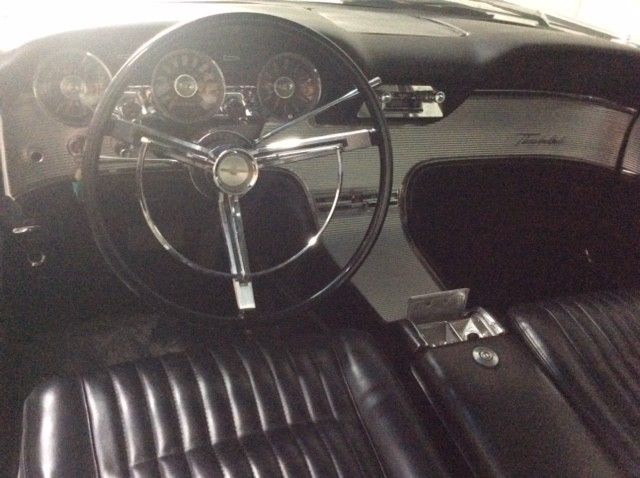 1962 Black Ford Thunderbird Coupe