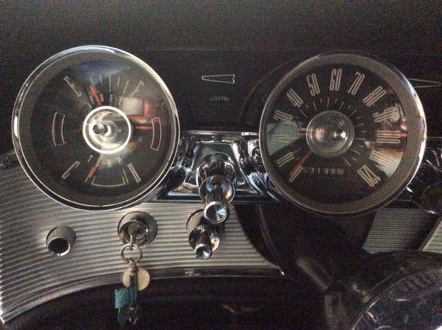 1962 Black Ford Thunderbird Coupe