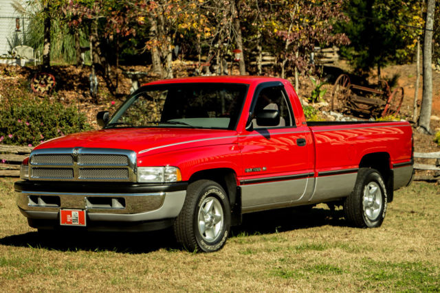 1994 Red Dodge Ram 1500