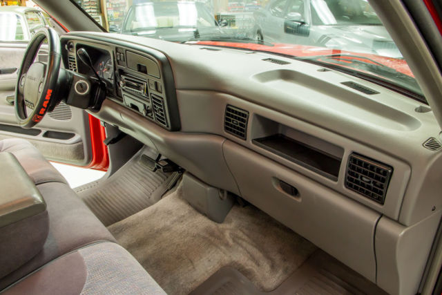1994 Red Dodge Ram 1500