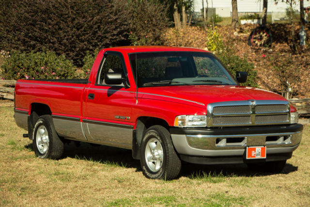 1994 Red Dodge Ram 1500