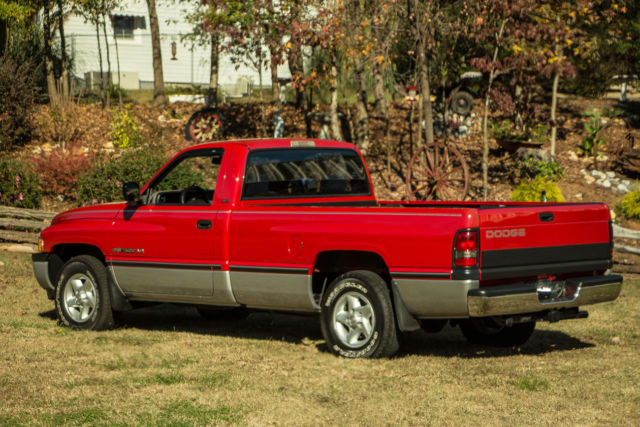 1994 Red Dodge Ram 1500