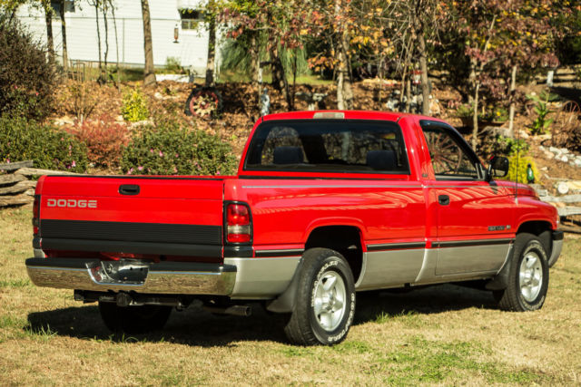 1994 Red Dodge Ram 1500