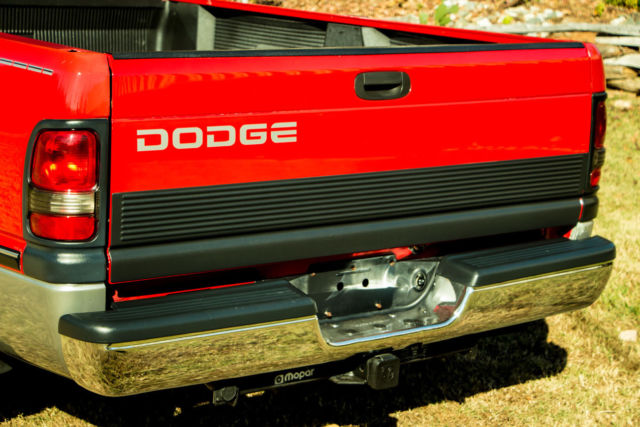 1994 Red Dodge Ram 1500