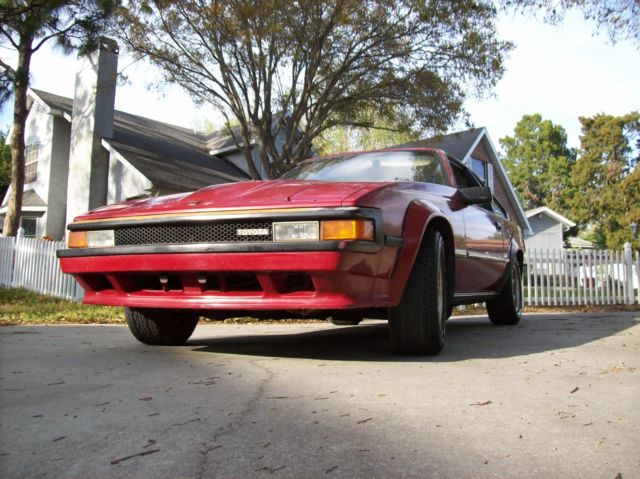 1985 Red Toyota Supra Hatchback