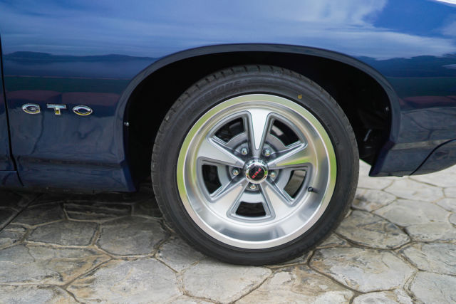 1969 Liberty Blue Pontiac GTO Coupe