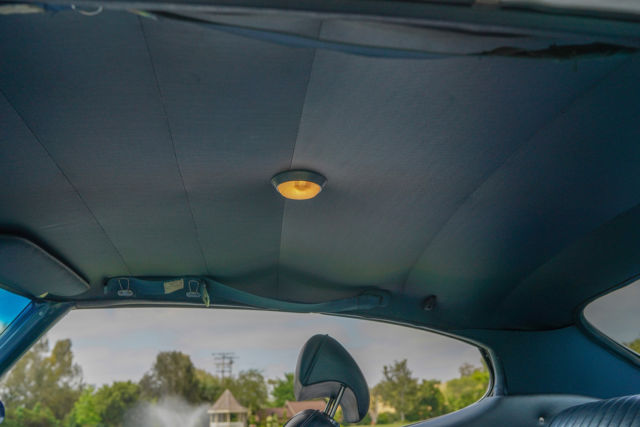 1969 Liberty Blue Pontiac GTO Coupe