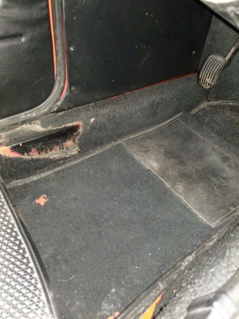 1979 Orange MG MGB Convertible