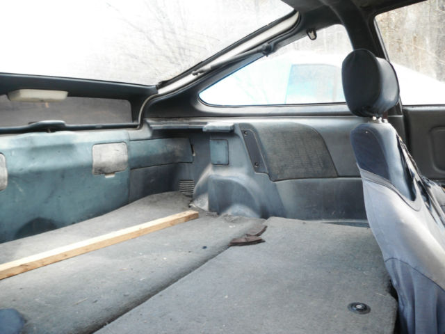 1989 White Honda CRX Hatchback