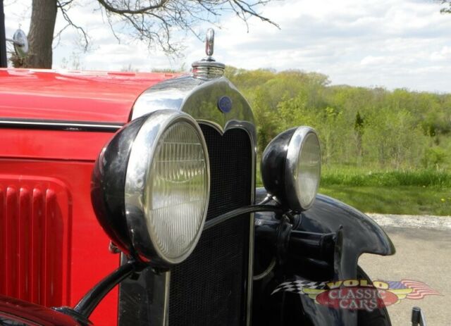 1931 Orange Ford Model A Pickup Truck