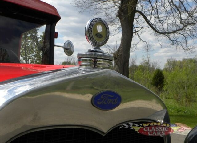 1931 Orange Ford Model A Pickup Truck