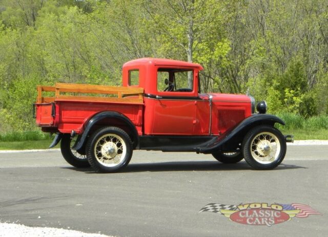 1931 Orange Ford Model A Pickup Truck