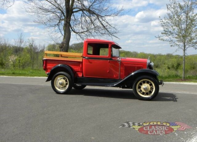 1931 Orange Ford Model A Pickup Truck