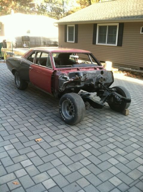 1967 Red Pontiac Le Mans