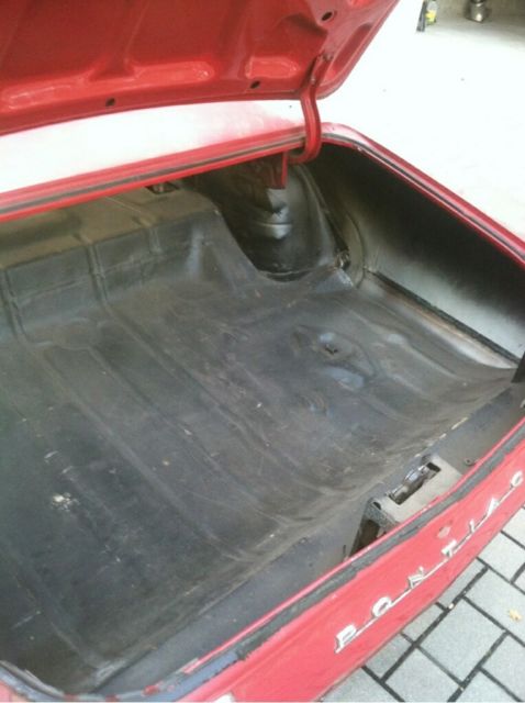 1967 Red Pontiac Le Mans