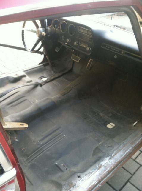 1967 Red Pontiac Le Mans