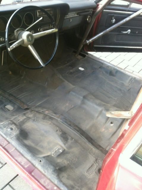 1967 Red Pontiac Le Mans