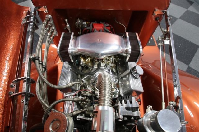 1930 Orange Ford Model A