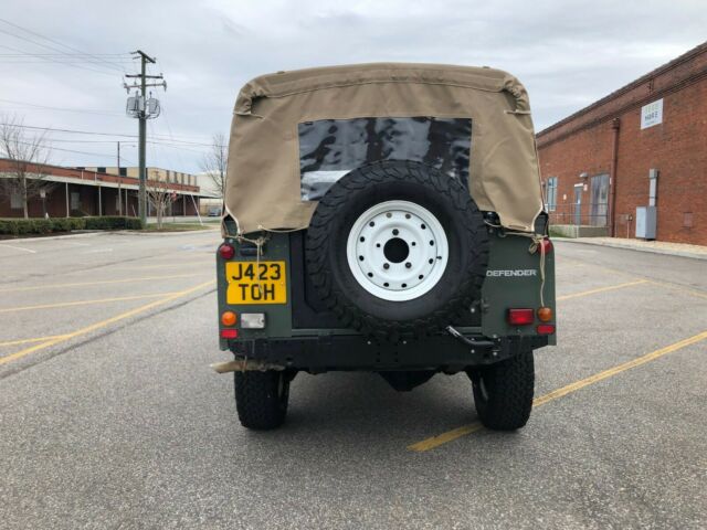 1992 Green Land Rover Defender SUV