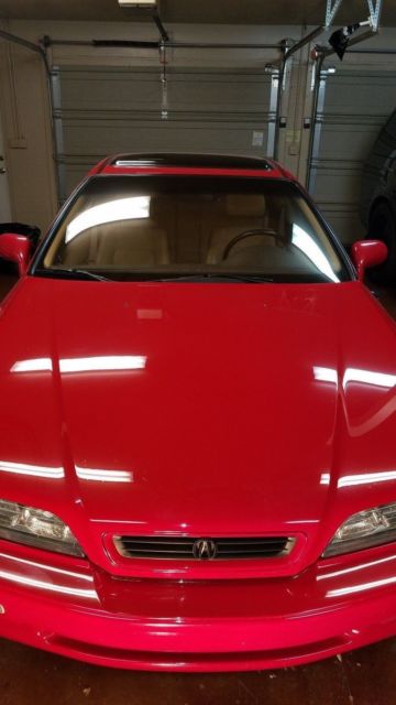 1992 Red Acura Legend Coupe