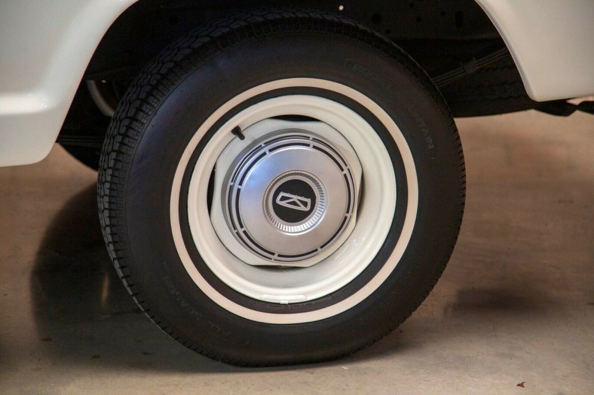 1969 Red Ford F-100 Standard Cab Pickup