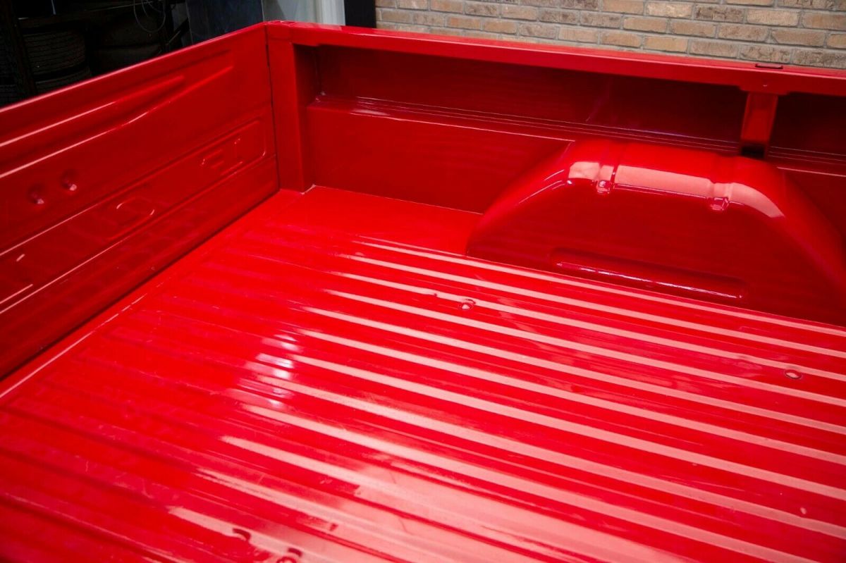 1969 Red Ford F-100 Standard Cab Pickup