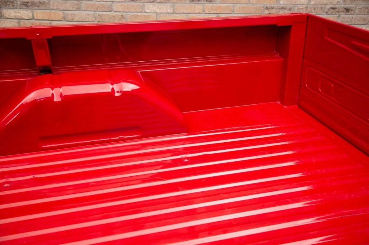 1969 Red Ford F-100 Standard Cab Pickup