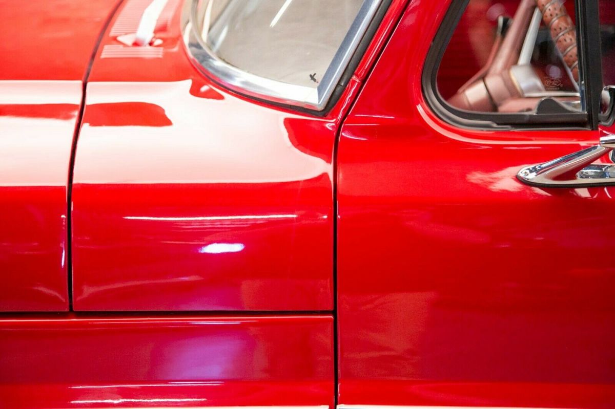 1969 Red Ford F-100 Standard Cab Pickup